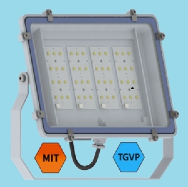 TU-557 LED MIT 17 IP-66 Alta Temperatura 65C°